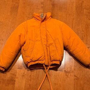 Acne studio Orange Puffer Jacket